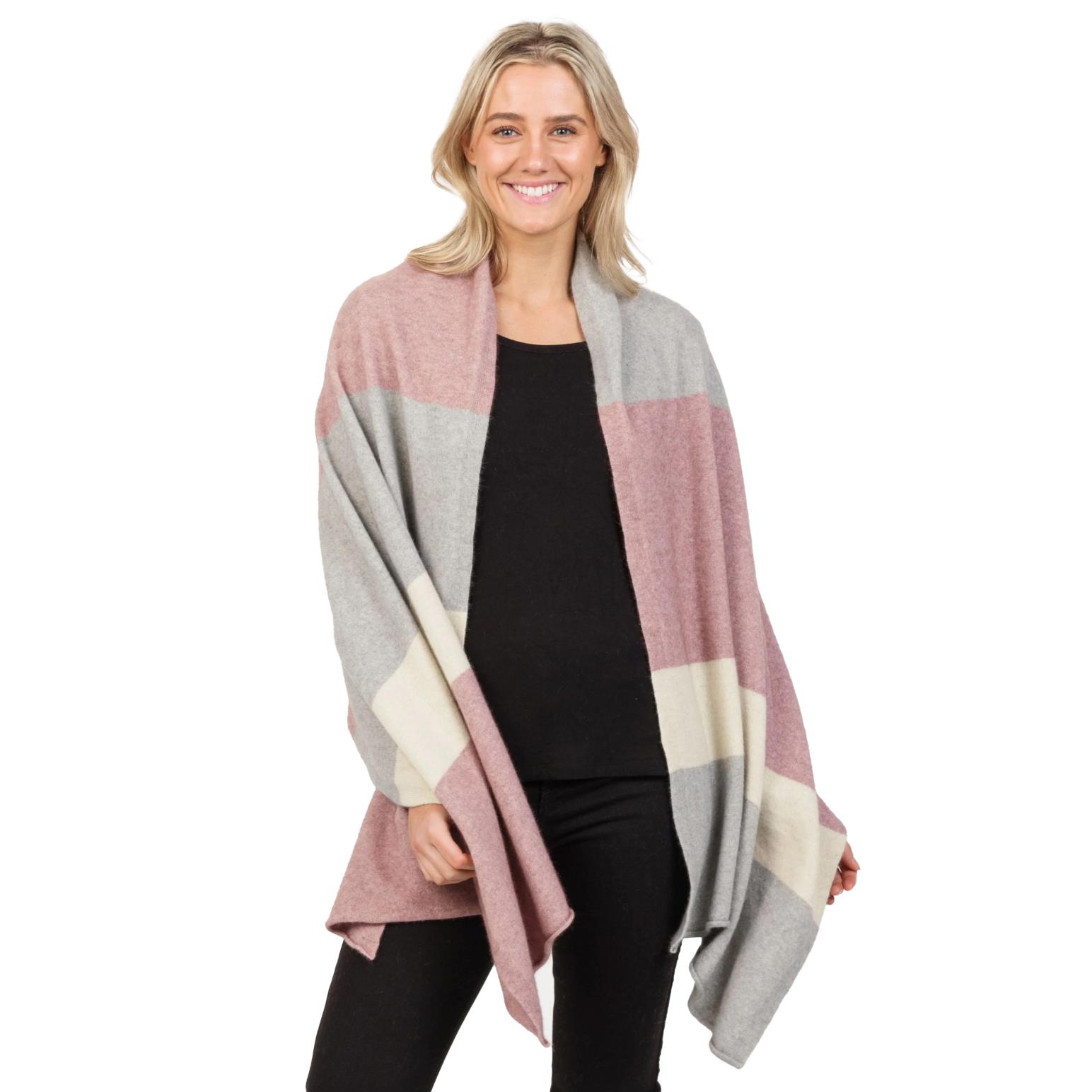 Native World Stripe Travel Wrap